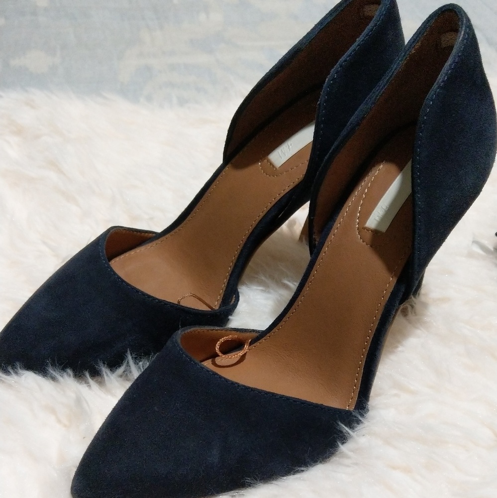Authentic Suede Heels